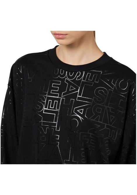Cotton lettering sweatshirt ELISABETTA FRANCHI | sweaters | MD00146E2110